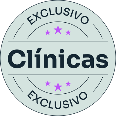 Exclusivo para clínicas